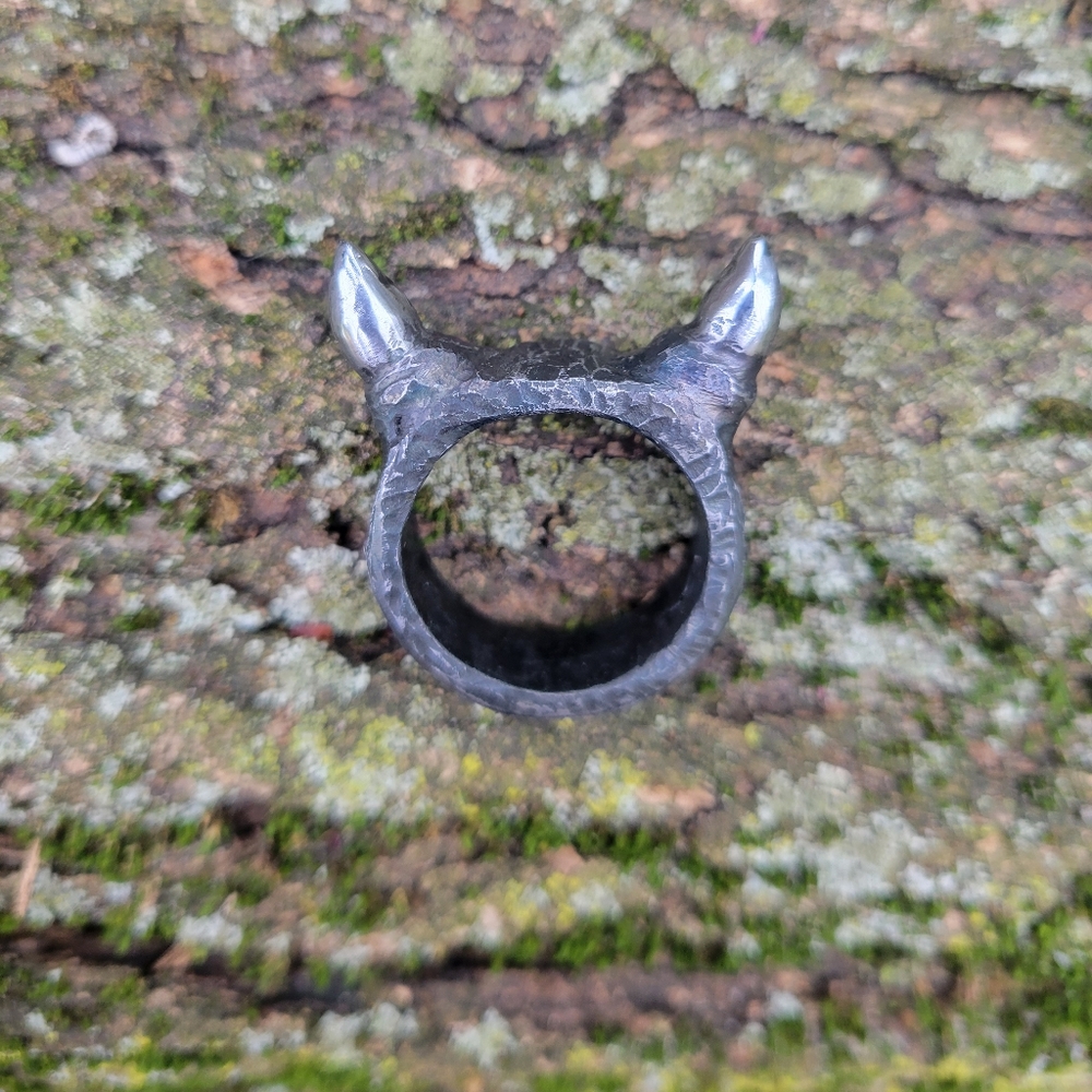 Devil Ring, Black, All sizes
